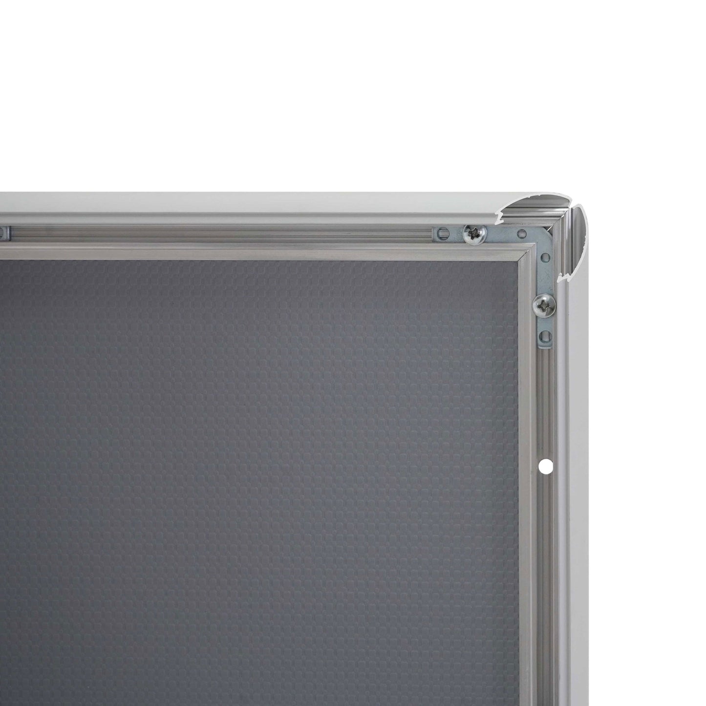 Alüminyum Açılır Kapanır Çerçeve Gönye Köşe - A4 - 21x30 cm - 25mm